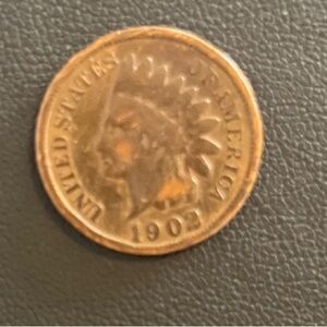Vintage 1902 Indian Head Penny
